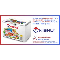 Tủ Đông Nishu Dàn Đồng 550 lit  NTD - 588AS New